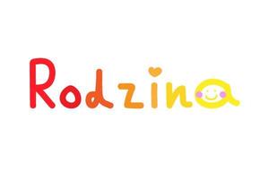 si (denreko3)さんのスナック 「Rodzina」のロゴへの提案