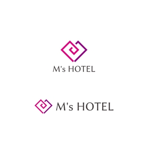 Yolozu (Yolozu)さんの新規レジャーホテル「 M's HOTEL 」のロゴ作成依頼への提案