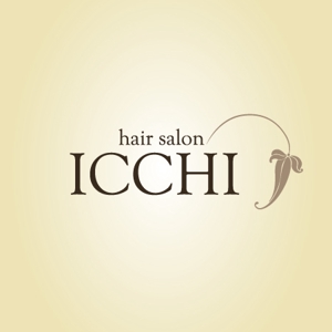 topon55さんの「hair salon ICCHI」のロゴ作成への提案