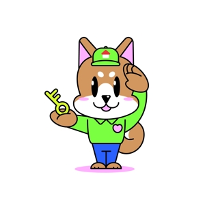 kei saito ()さんの犬のキャラクター（空き家の巡回イメージで）への提案