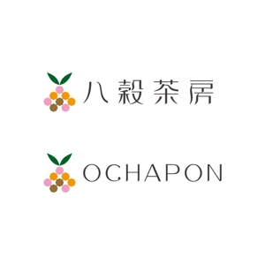 Yolozu (Yolozu)さんの宮崎産緑茶を使用した八穀雑穀米ポン菓子のロゴデザインへの提案