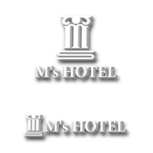 stack (stack)さんの新規レジャーホテル「 M's HOTEL 」のロゴ作成依頼への提案