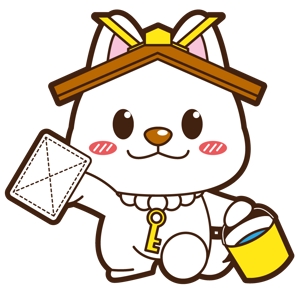 NonnoDesignLabo 片岡希 (NozomiKataoka)さんの犬のキャラクター（空き家の巡回イメージで）への提案