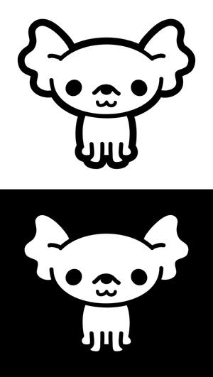 13inchi (13inchi)さんのちわわをモチーフにしたイラストへの提案