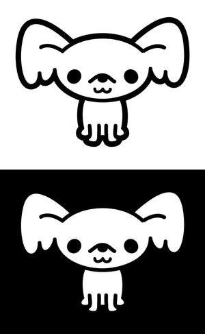 13inchi (13inchi)さんのちわわをモチーフにしたイラストへの提案