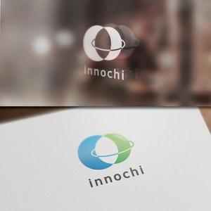 late_design ()さんの〈発達するメガネ〉を展開する「innochi」の社名ロゴへの提案