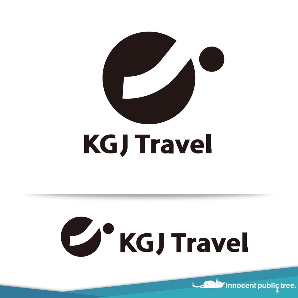 「KGJトラベル」のロゴ作成