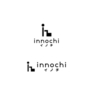 Yolozu (Yolozu)さんの〈発達するメガネ〉を展開する「innochi」の社名ロゴへの提案