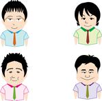 吉野久和 (q_design)さんの似顔絵イラストへの提案