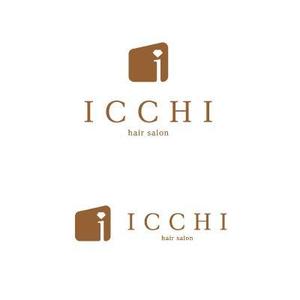koshi_dさんの「hair salon ICCHI」のロゴ作成への提案
