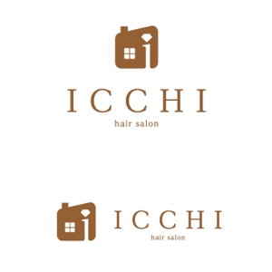 koshi_dさんの「hair salon ICCHI」のロゴ作成への提案