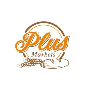 nobdesign (nobdesign)さんのパン屋事業 屋号「Plus Markets」のロゴ作成への提案