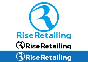 日和屋 hiyoriya (shibazakura)さんの3部門を統括する「RiseRetailing 」のロゴ作成への提案