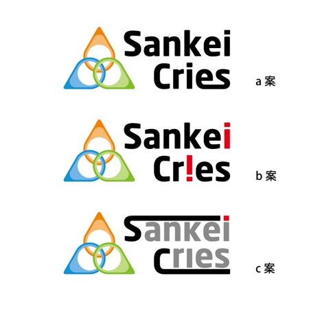 渋谷吾郎 -GOROLIB DESIGN はやさはちから- (gorolib_design)さんの「Sankei Cries」のロゴ作成への提案
