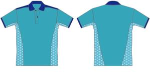 シェルターデザイン (shelterdesign)さんのゴルフウェア【彩楽/AYARA】のポロシャツ柄デザインへの提案