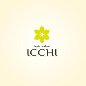 topon55さんの「hair salon ICCHI」のロゴ作成への提案