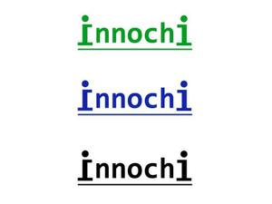 NKC.ART (nkc-art)さんの〈発達するメガネ〉を展開する「innochi」の社名ロゴへの提案