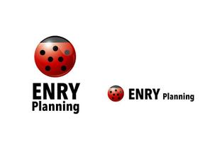 marukei (marukei)さんの飲食企画、競走馬管理会社「ENRY Planning」社のロゴ作成依頼、てんとう虫のイメージで（商標登録予定無）への提案