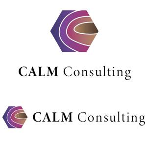 クマ (AkemiKumagai)さんのヘルスコンサルティング会社　「CALM Consulting」のロゴへの提案