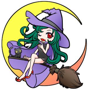 ayato.c ()さんのショップのイメージキャラになるイラスト  マダムなかわ怖いまつ毛のバチバチな魔女への提案