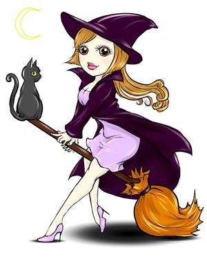 AZUMI (kerokerokaeru176)さんのショップのイメージキャラになるイラスト  マダムなかわ怖いまつ毛のバチバチな魔女への提案