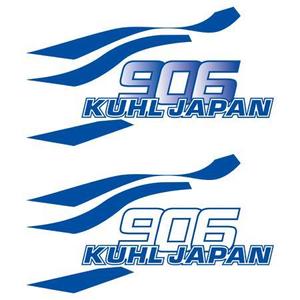 TEX597 (TEXTURE)さんの自動車カスタムパーツメーカー「KUHL」が新たに立ち上げるアパレルブランド「９０６」のロゴマーク制作への提案