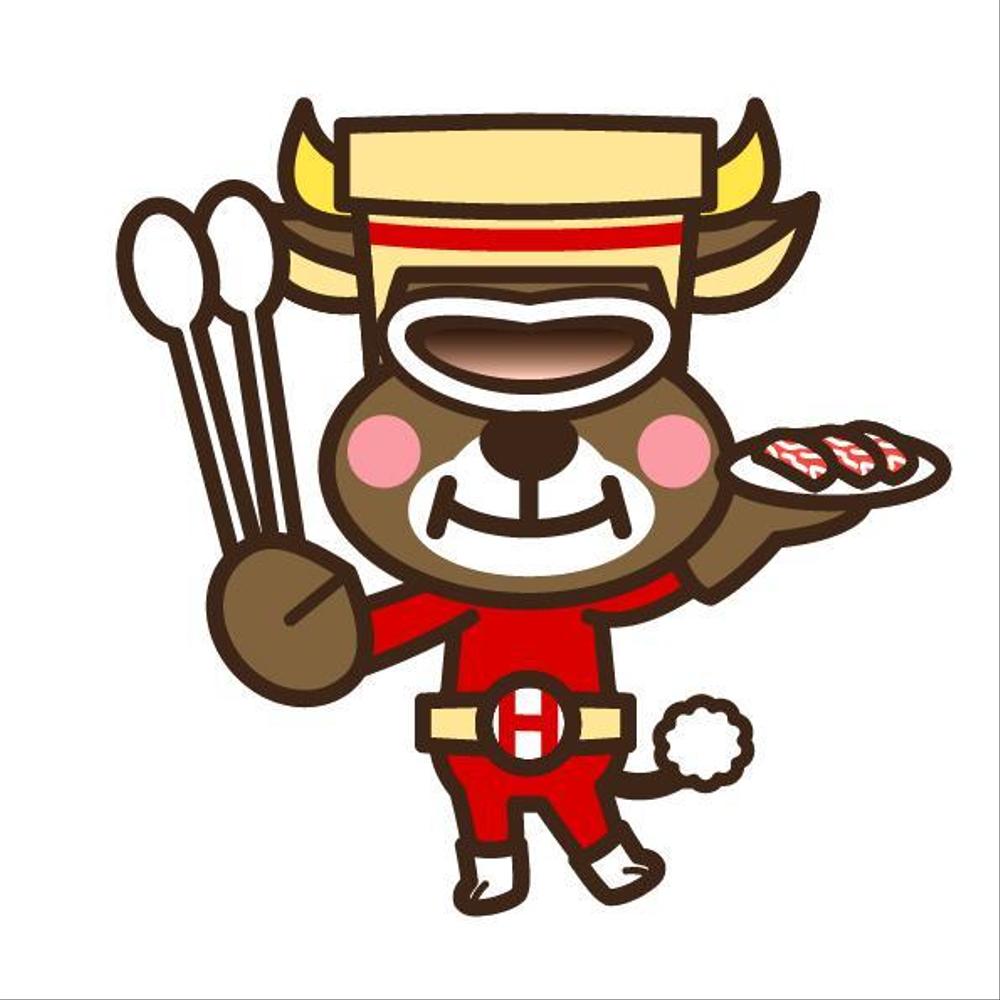 七輪炭火焼きのキャラクター制作