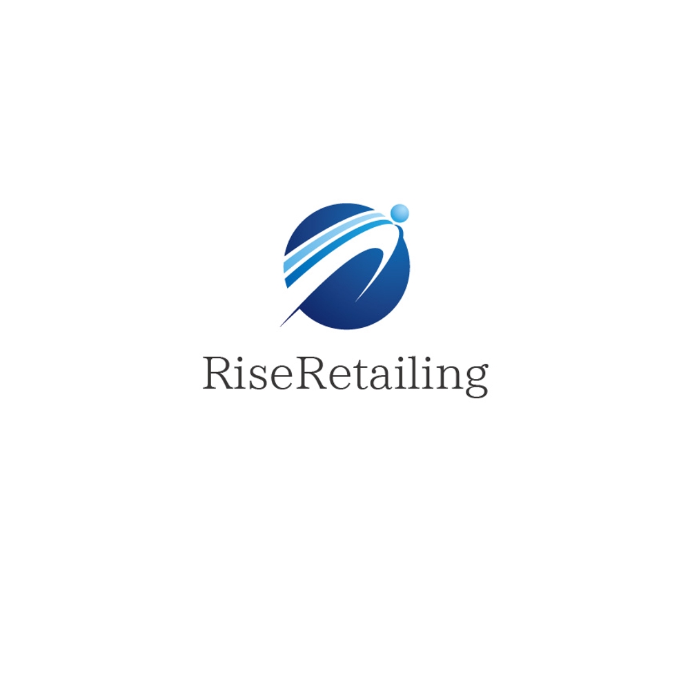 3部門を統括する「RiseRetailing 」のロゴ作成