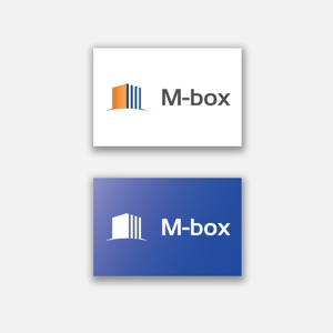 D.R DESIGN (Nakamura__)さんの「M-Box」のロゴ作成への提案