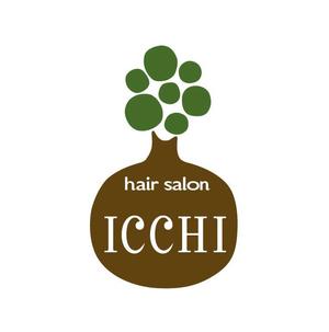 yamahiro (yamahiro)さんの「hair salon ICCHI」のロゴ作成への提案