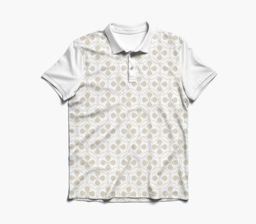 ゴルフウェア【彩楽/AYARA】のポロシャツ柄デザイン