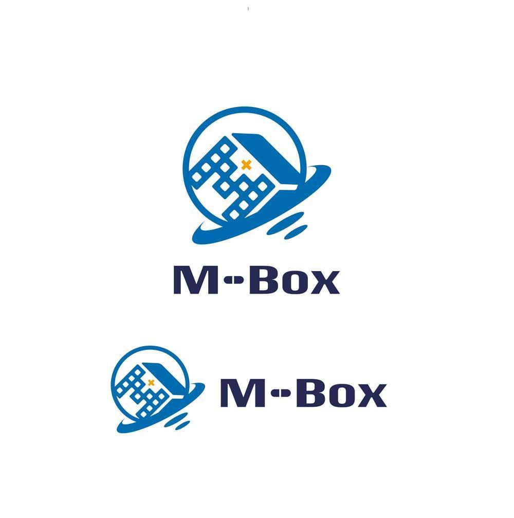 「M-Box」のロゴ作成