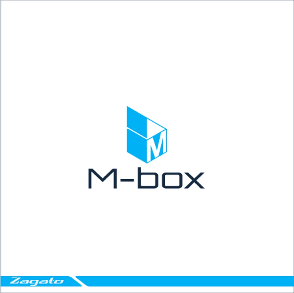 「M-Box」のロゴ作成