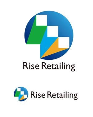 SdesignO ()さんの3部門を統括する「RiseRetailing 」のロゴ作成への提案