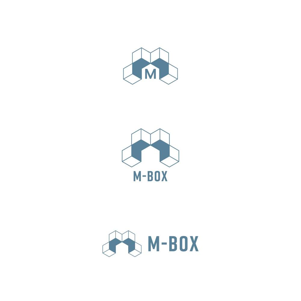 「M-Box」のロゴ作成