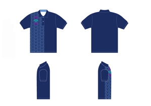 タナカヒトミ (hitomix625)さんのゴルフウェア【彩楽/AYARA】のポロシャツ柄デザインへの提案
