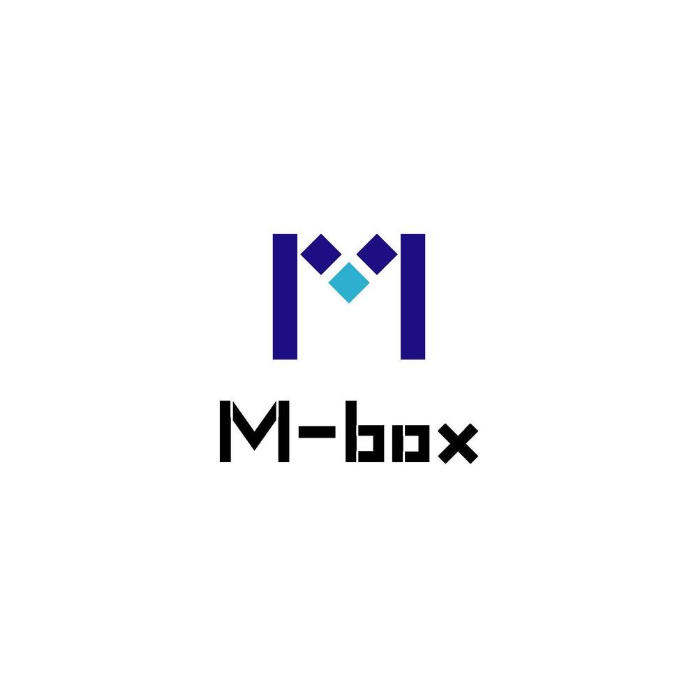 「M-Box」のロゴ作成