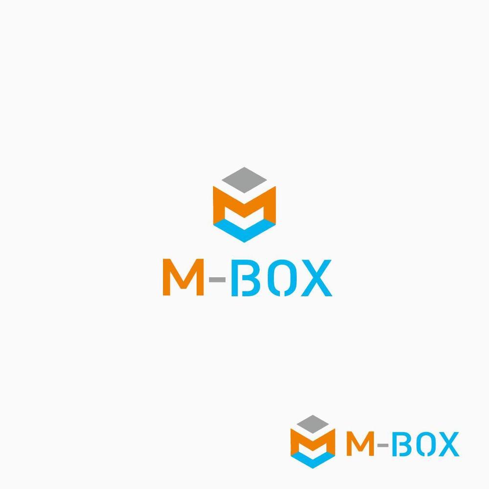 「M-Box」のロゴ作成