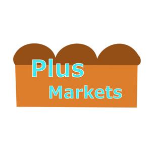 梅本達夫 (umetatsu)さんのパン屋事業 屋号「Plus Markets」のロゴ作成への提案