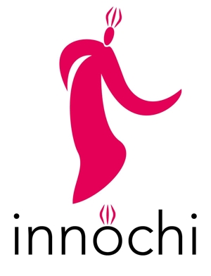 結び開き (kobayasiteruhisa)さんの〈発達するメガネ〉を展開する「innochi」の社名ロゴへの提案