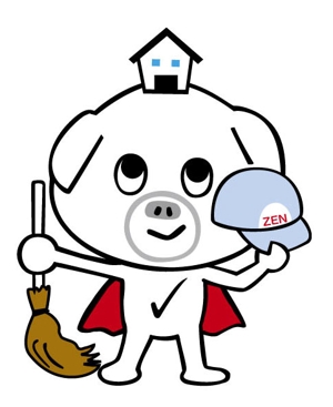 miyabouさんの犬のキャラクター（空き家の巡回イメージで）への提案