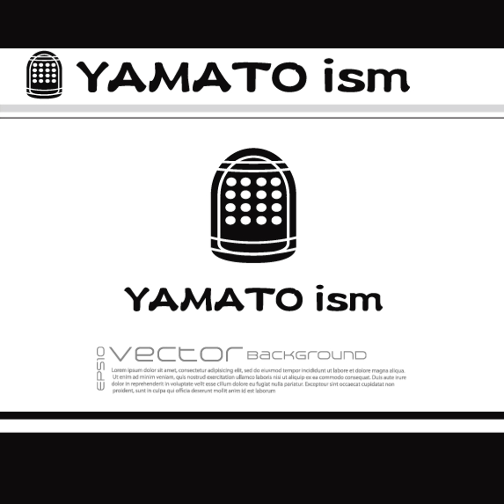 日本製シューズブランド「ヤマトイズム」のロゴ(メンズ)