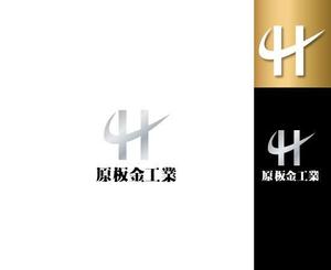 IandO (zen634)さんの建築板金業（金属屋根の施工会社）『株式会社原板金工業』のロゴへの提案