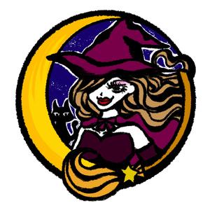 リンゴアザラシ (ringoazarashi)さんのショップのイメージキャラになるイラスト  マダムなかわ怖いまつ毛のバチバチな魔女への提案