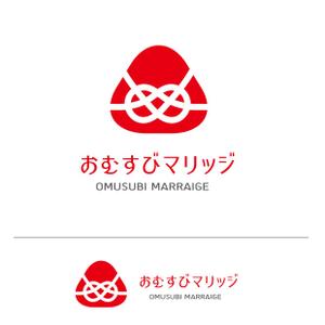 Design co.que (coque0033)さんの結婚相談所「おむすびマリッジ」のロゴへの提案