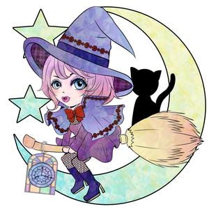 レンガ造り (rengazukuri)さんのショップのイメージキャラになるイラスト  マダムなかわ怖いまつ毛のバチバチな魔女への提案