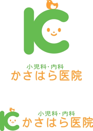 SUN DESIGN (keishi0016)さんの「かさはら医院　小児科・内科」のロゴ作成への提案