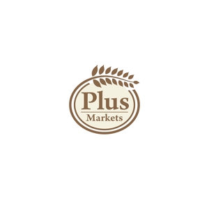 toto046 (toto046)さんのパン屋事業 屋号「Plus Markets」のロゴ作成への提案
