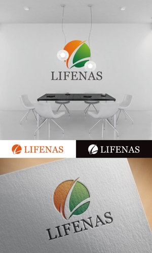 fs8156 (fs8156)さんのLIFENAS (リフェナス)株式会社のロゴへの提案