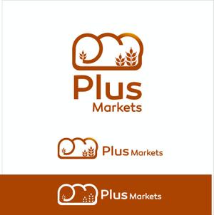 Suisui (Suisui)さんのパン屋事業 屋号「Plus Markets」のロゴ作成への提案